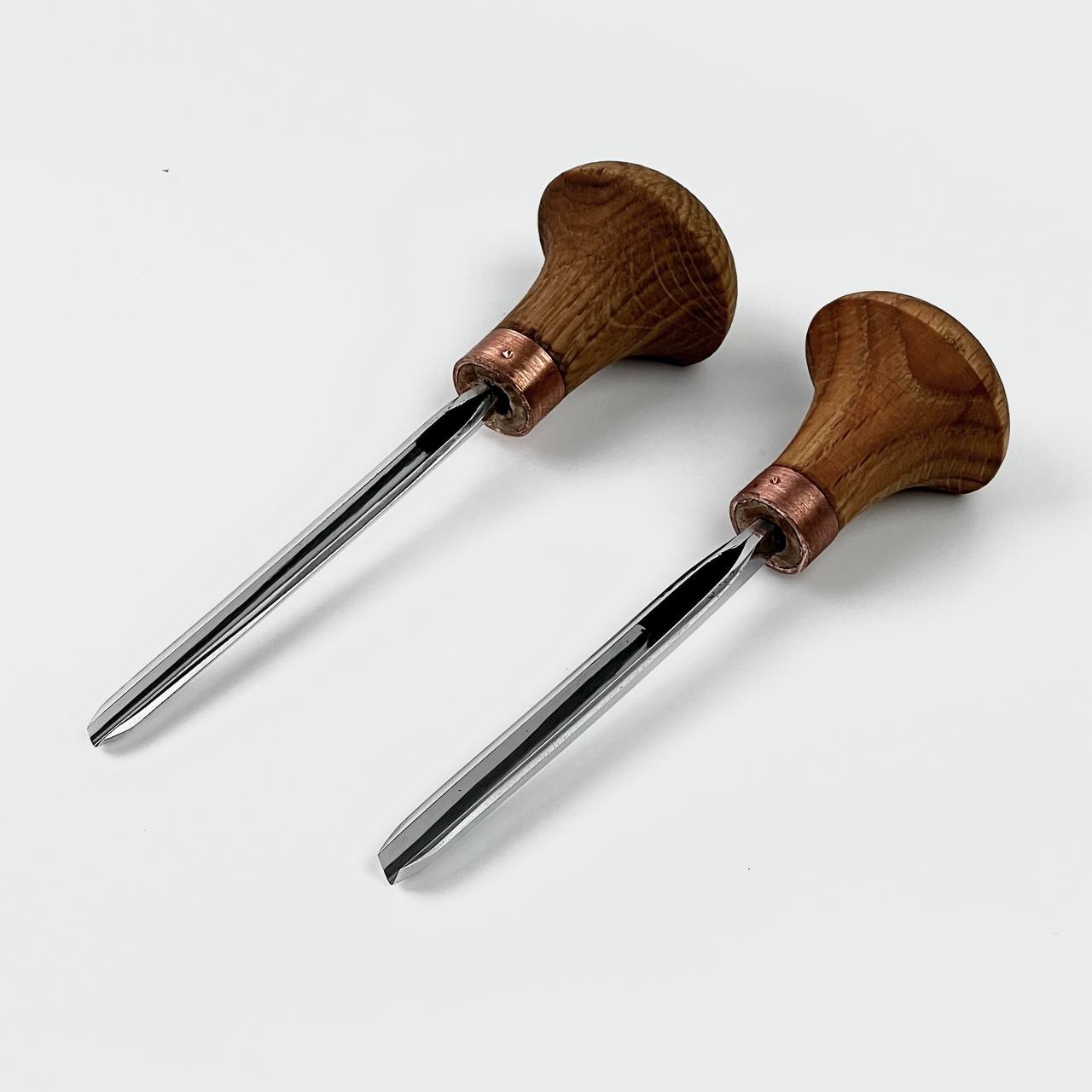 Palm carving V-tool STRYI Profi 45 degree, Engraving tool, Linocutting tool, Burin, V-chisel