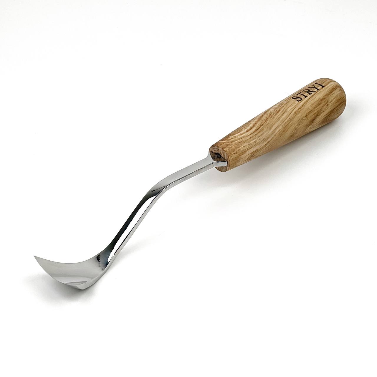 STRYI Maestro 40mm Large Bent Gouge for Spoons and Bowl Carving