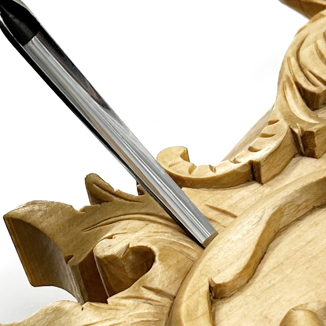 Palm carving tool STRYI Profi #7, Linocut tool, Microcarving, Engraving chisel, Burin