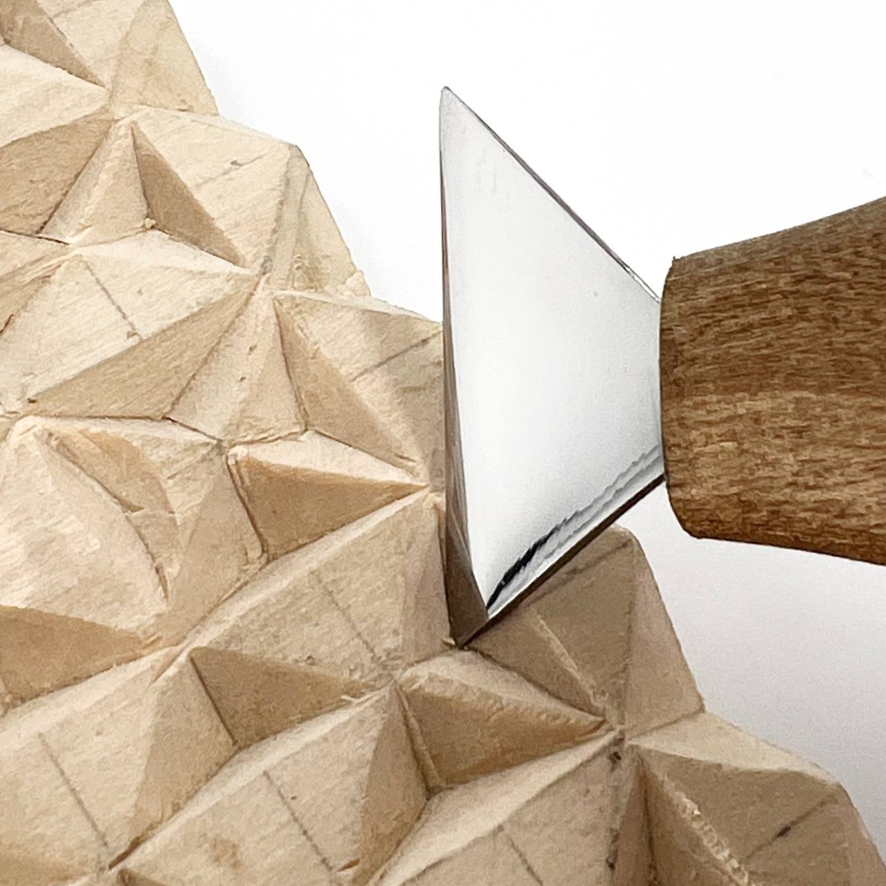 Chip carving knife 35mm, Swallowtail knife, Short tools STRYI-AY Profi