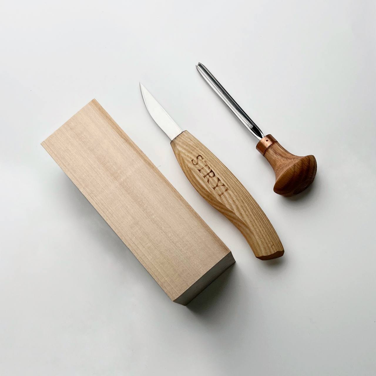 Set de talla de madera STRYI Start para figuras pequeñas para principiantes