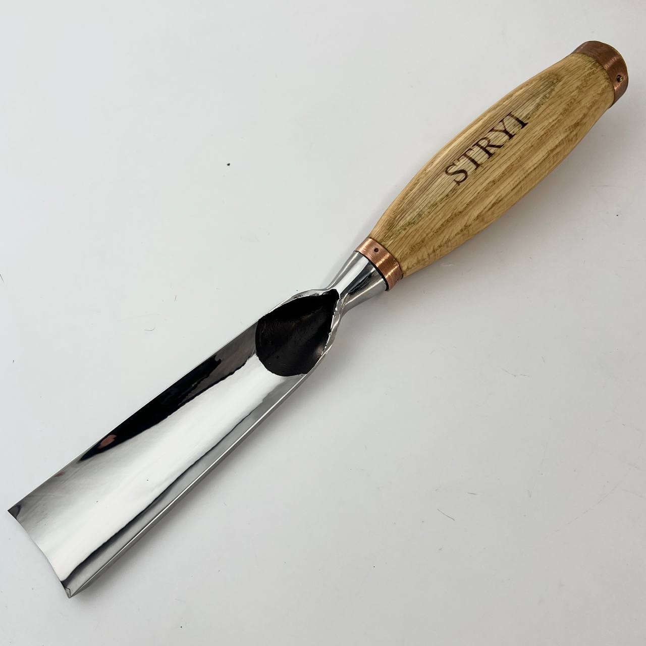 Sculpture tools set STRYI Profi 4pcs, Wood carving kit of Heavy-duty chisels, Sculpture gouges, Forged hand tools for Sculpting woodworking