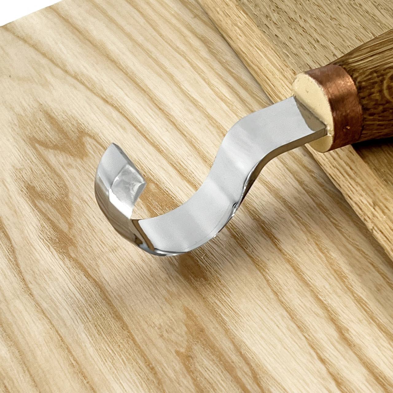 Spoon hook knife 30mm STRYI Profi bowl and Kuksa carving, Hook knife, Spoon knife. Curved knife