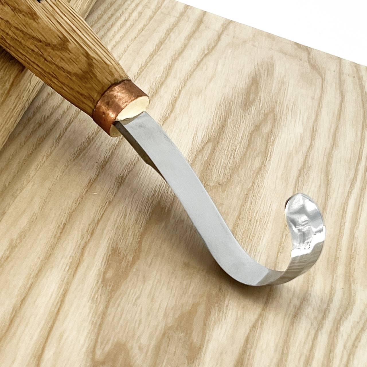 Wood carving hook knife for spoon bowl and kuksa carving STRYI, Spoon making, Spoon knife