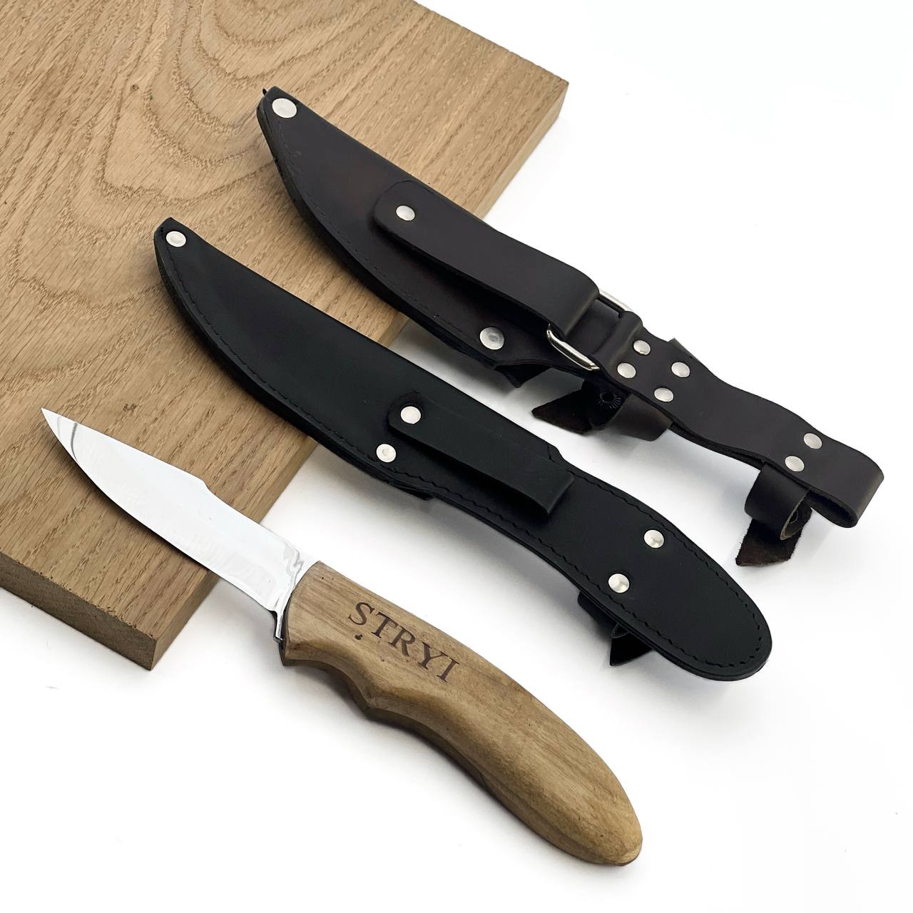 Wood carving knife STRYI Profi, Camping knife, Greenwoodworking knife, Gift for woodworker, Gift for him