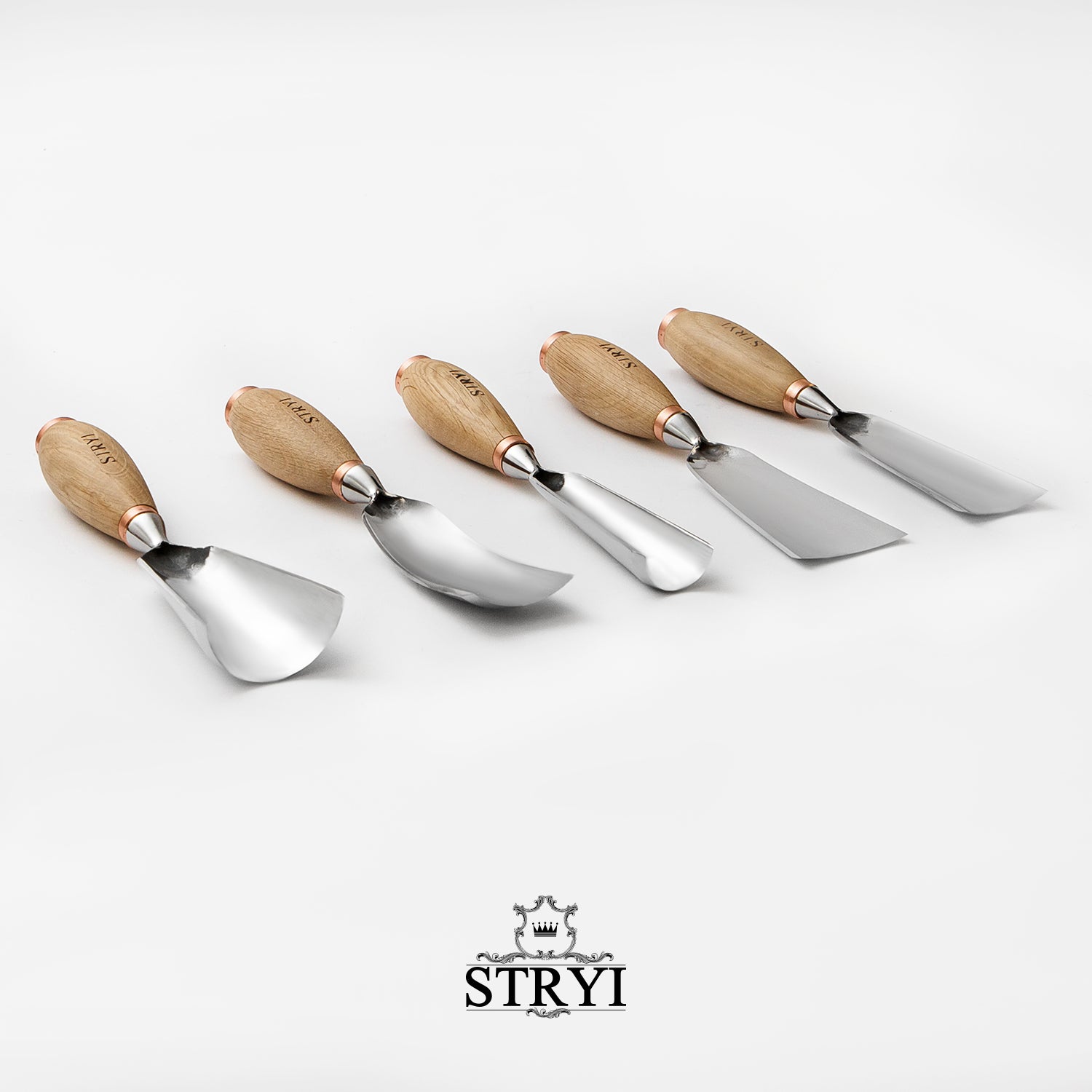 Juego de herramientas para escultura STRYI Profi 5uds