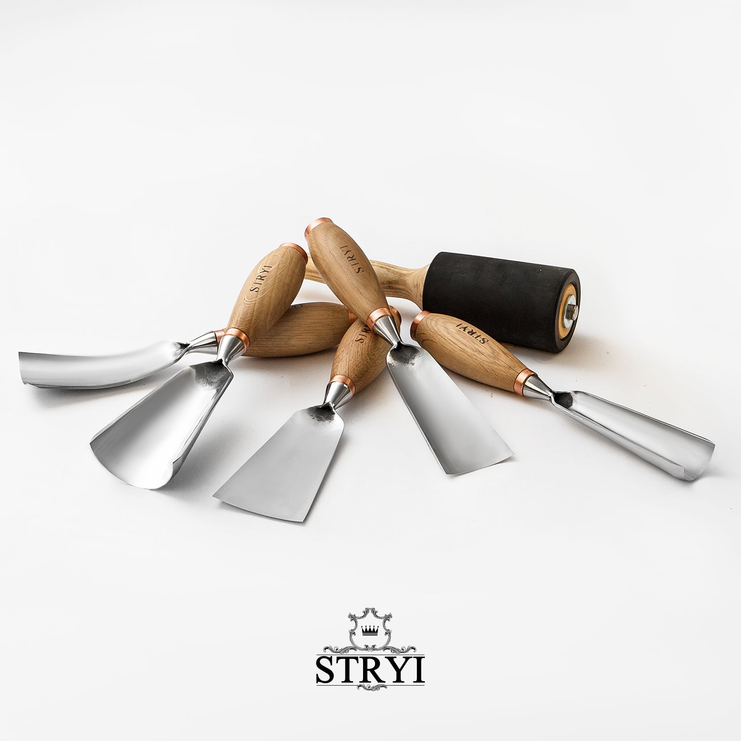 Juego de herramientas para escultura STRYI Profi 5uds