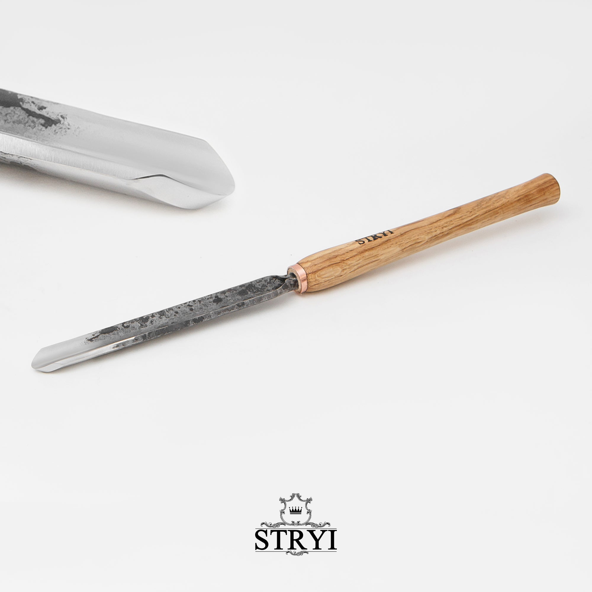 Gubia de husillo STRYI Standart. Sin pulir. Herramientas de torneado de madera