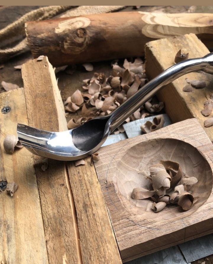 Large Bent Gouges VS Short Bent Gouges for Bowl carving – Wood carving ...