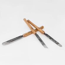 Load image into Gallery viewer, Wood turning tools set STRYI Profi 3pcs, set of lathe tools