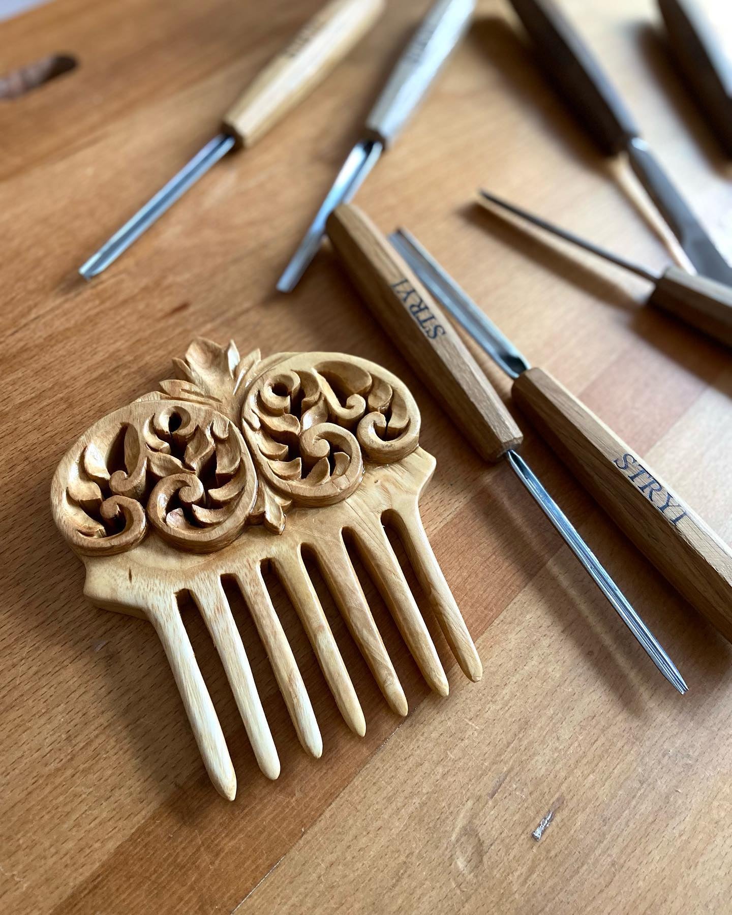 Relief carving kit, Basic woodworking toolset, Versatile set STRYI