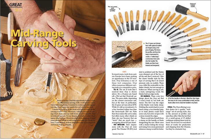 Palm Carving V-Tool STRYI Profi 60 Degree, Micro Wood Engraving Burin Graver Tool