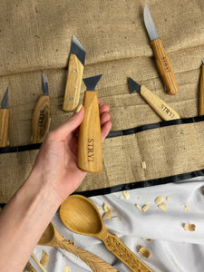 Messer STRYI Profi für Holzschnitzerei 30mm