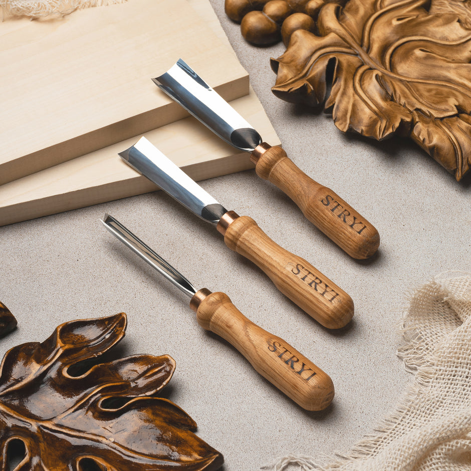 Products – Wood carving tools STRYI