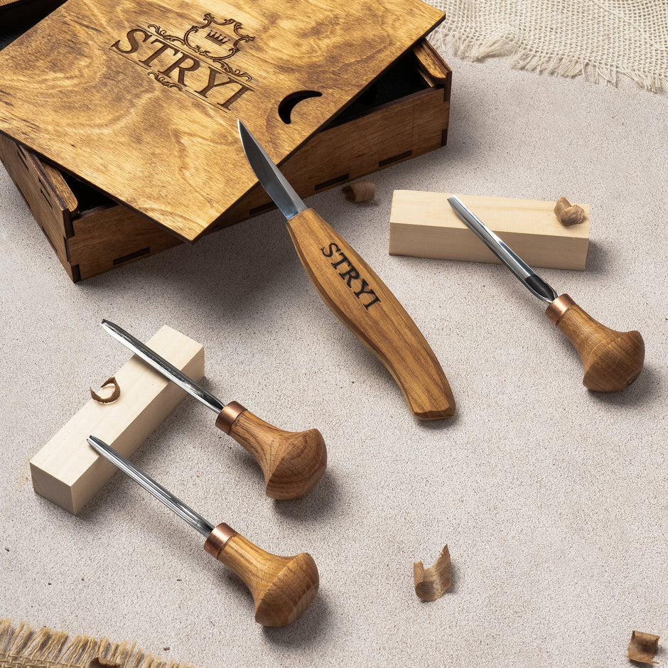 Products – Wood carving tools STRYI