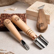 Load image into Gallery viewer, Full wood carving basic toolset STRYI Start for chip carving for beginners, stryi carving set