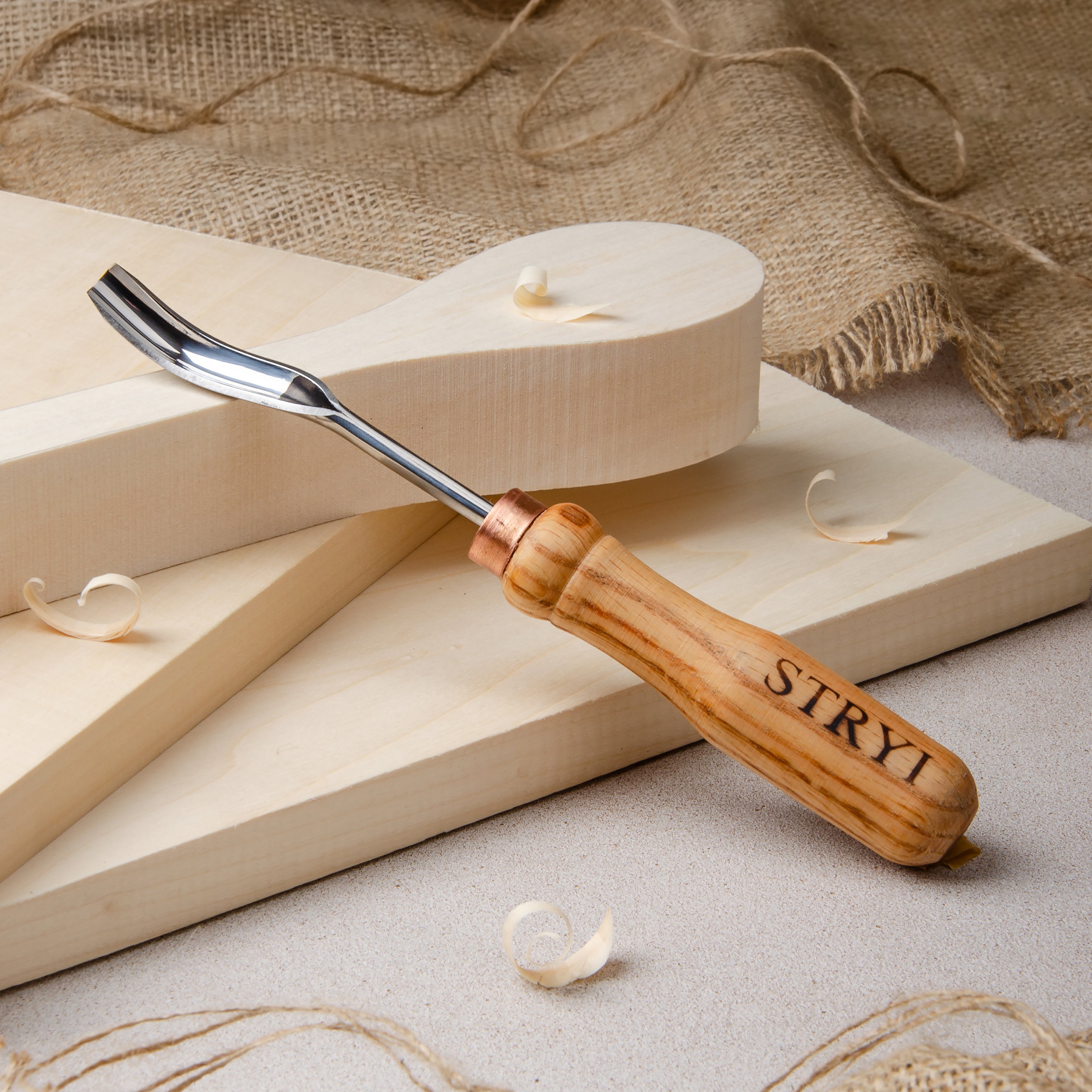 Bent tools, Bowl carving, Kuksa carving tools, Curved gouges, Spoon ...