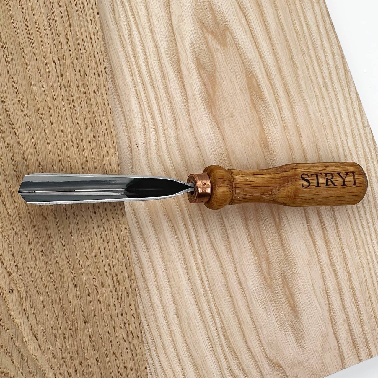 V-parting chisel 60 degrees, Woodcarving gouges STRYI Profi, V-tools, Chisels