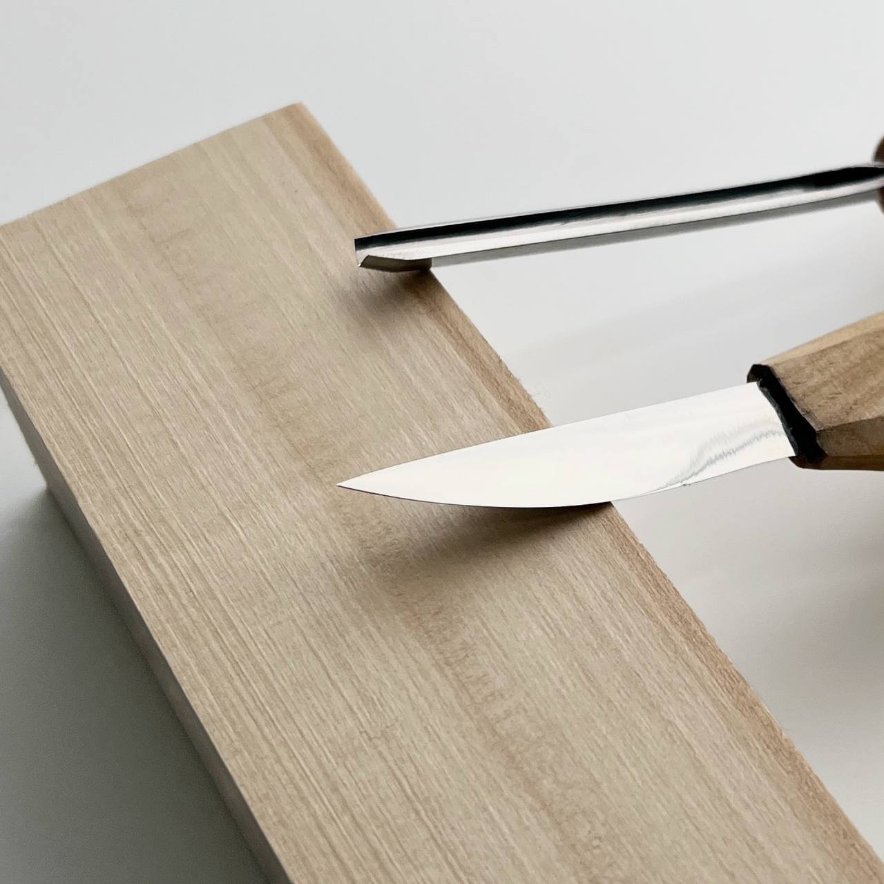 Wood carving set STRYI Start for carving figures, Making toys, Knives set