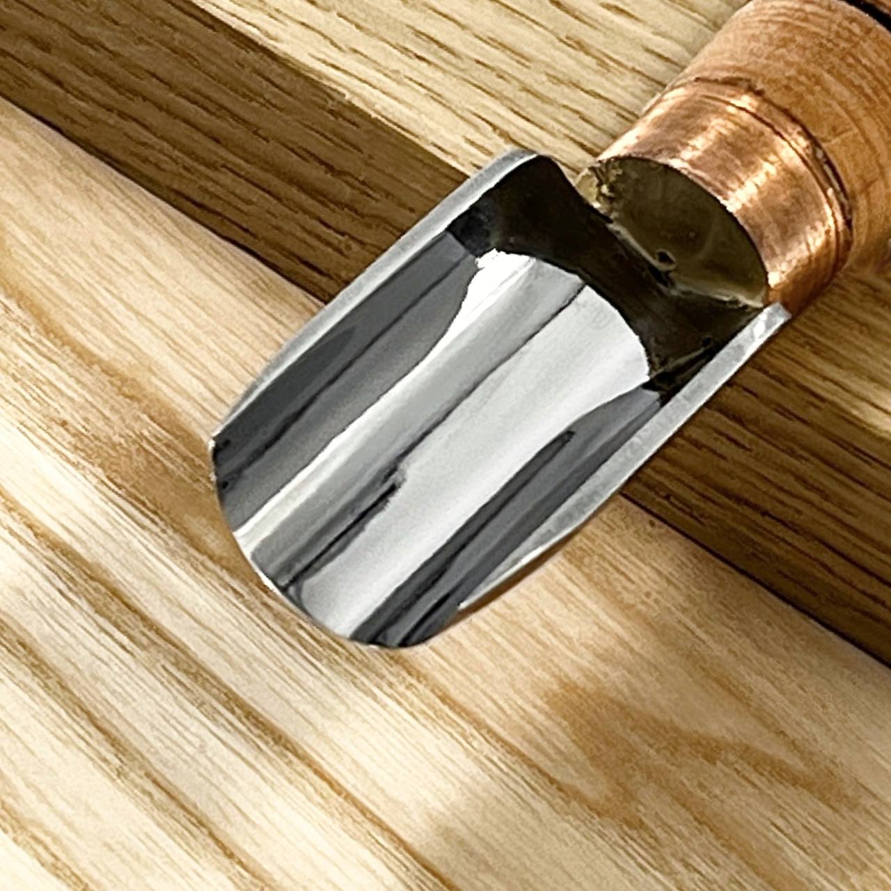 Short Rounded Gouge STRYI-AY Profi, Carving gouge straight-beveled, Gouge STRYI