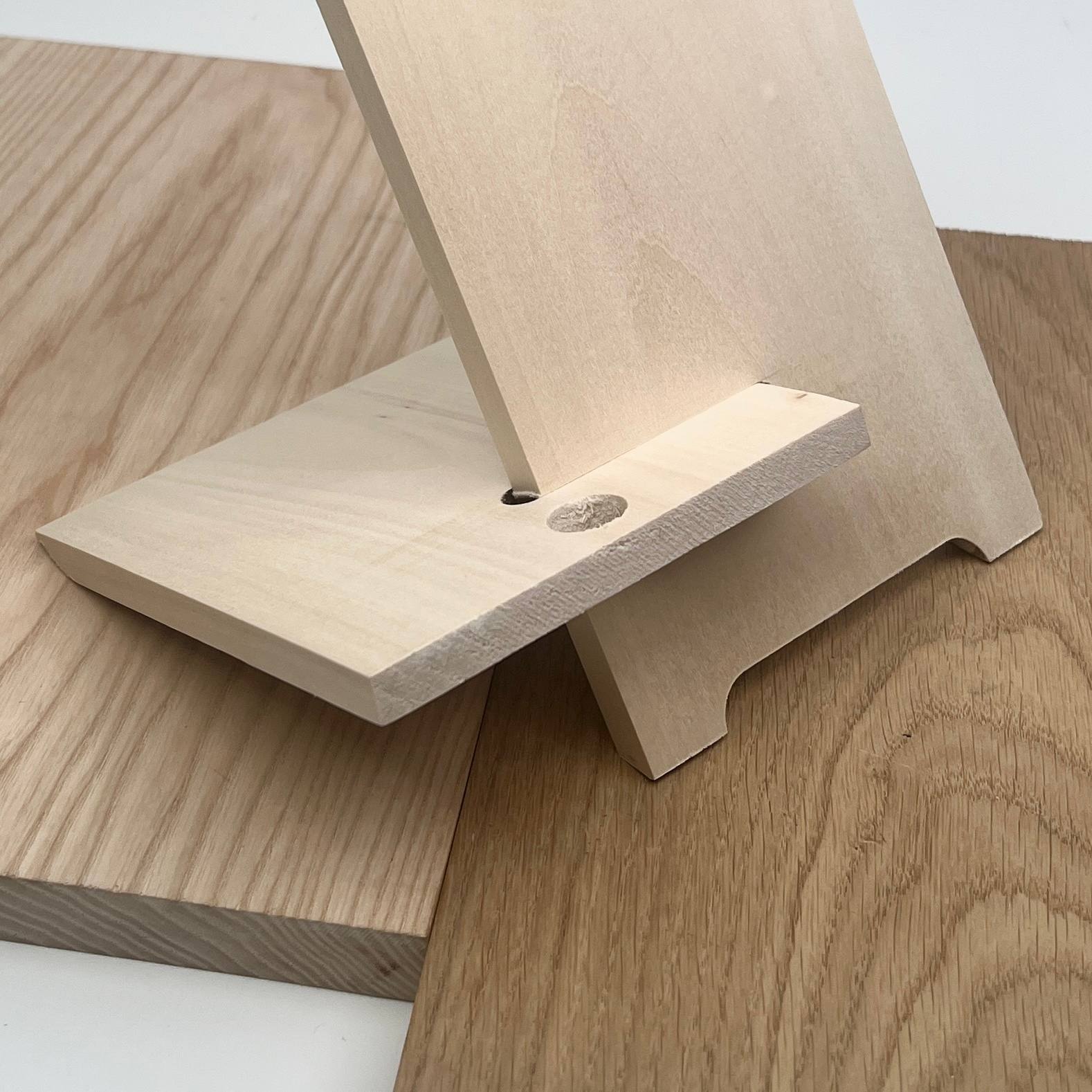 Basswood  blank for craft, DIY Home decor, Handmade Mobile stand