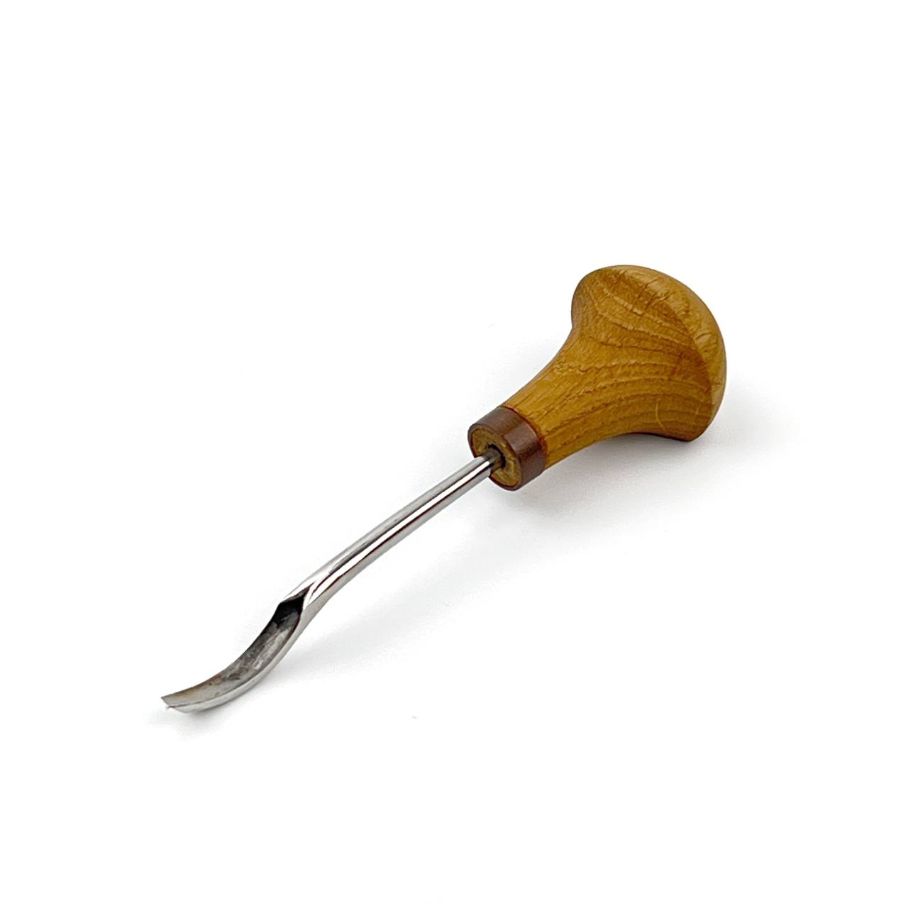 Palm carving bent gouge sweep #5, 5mm STRYI Profi