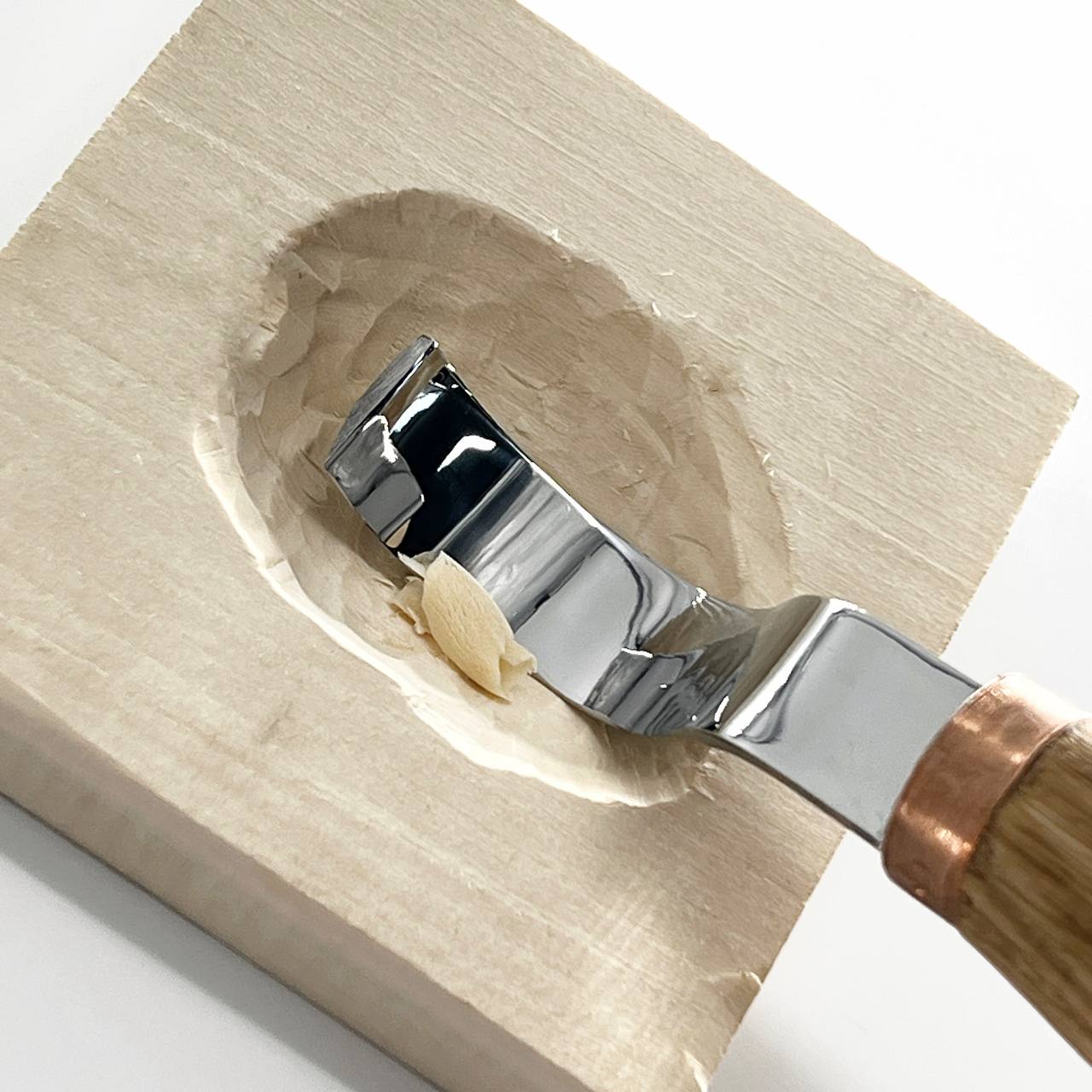 Cuchara Cuenco Kuksa cuchillo para trinchar 50mm STRYI Profi