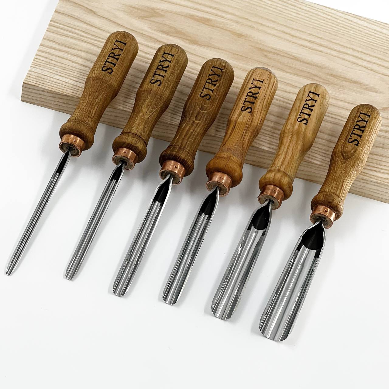 Gouge #9 profile Woodcarving chisel STRYI Profi, Gouge, Rounded chisel, Relief carving