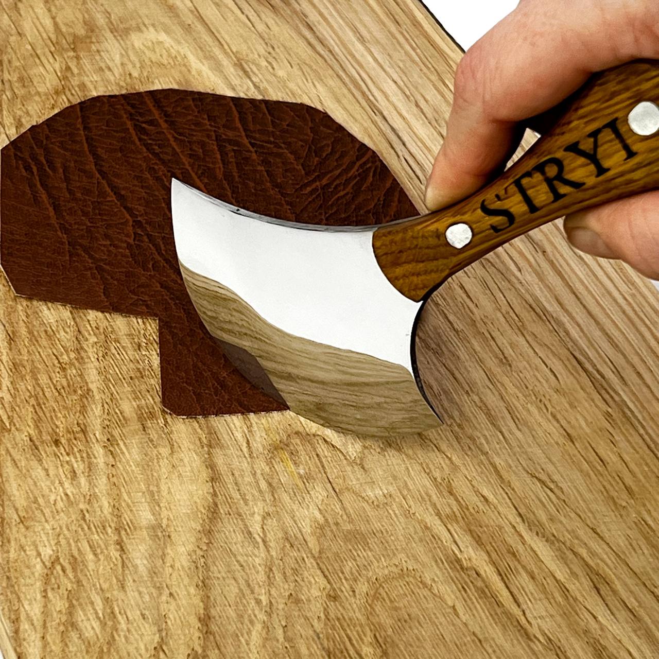 3-Piece Leatherworking Knives Set for Professional Leather craft, Cutting tools