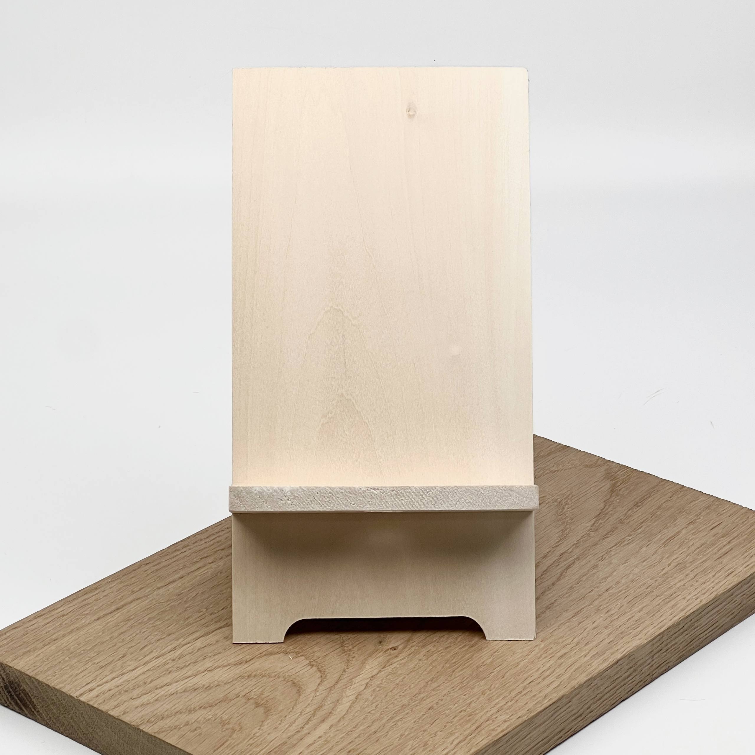 Basswood  blank for craft, DIY Home decor, Handmade Mobile stand