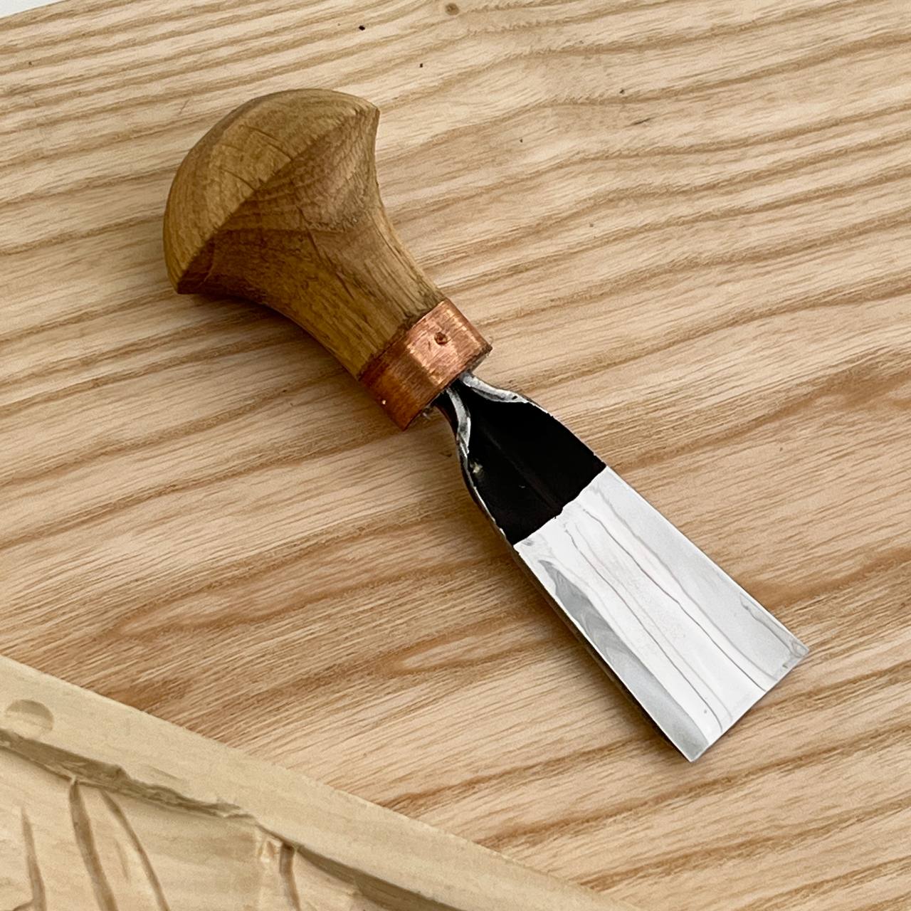 Short Palm carving tool STRYI Profi #5, Linocut tool, Microcarving chisels, Engraving chisel, Palm gouge