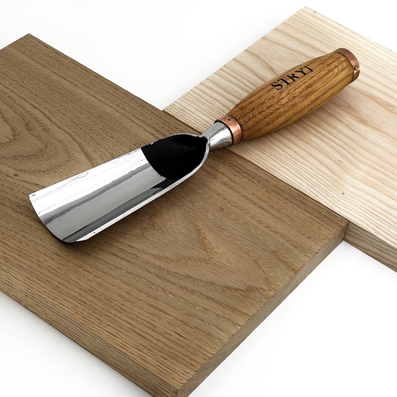 Cincel de escultura grande, gubia resistente de 8 perfiles, STRYI Profi