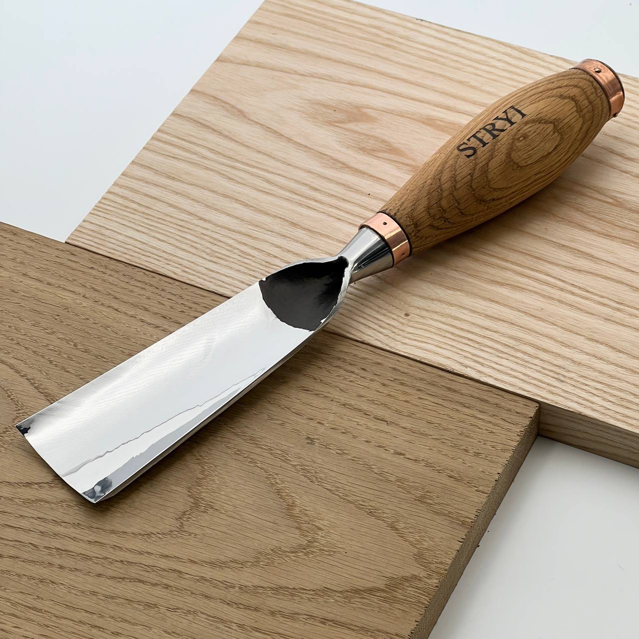 Large sculpture chisel, 5 profile Heavy duty gouge, STRYI Profi, Sculpting tools, Woodworking tools, hand forged tools, Making Furniture tools, Carpentry tools