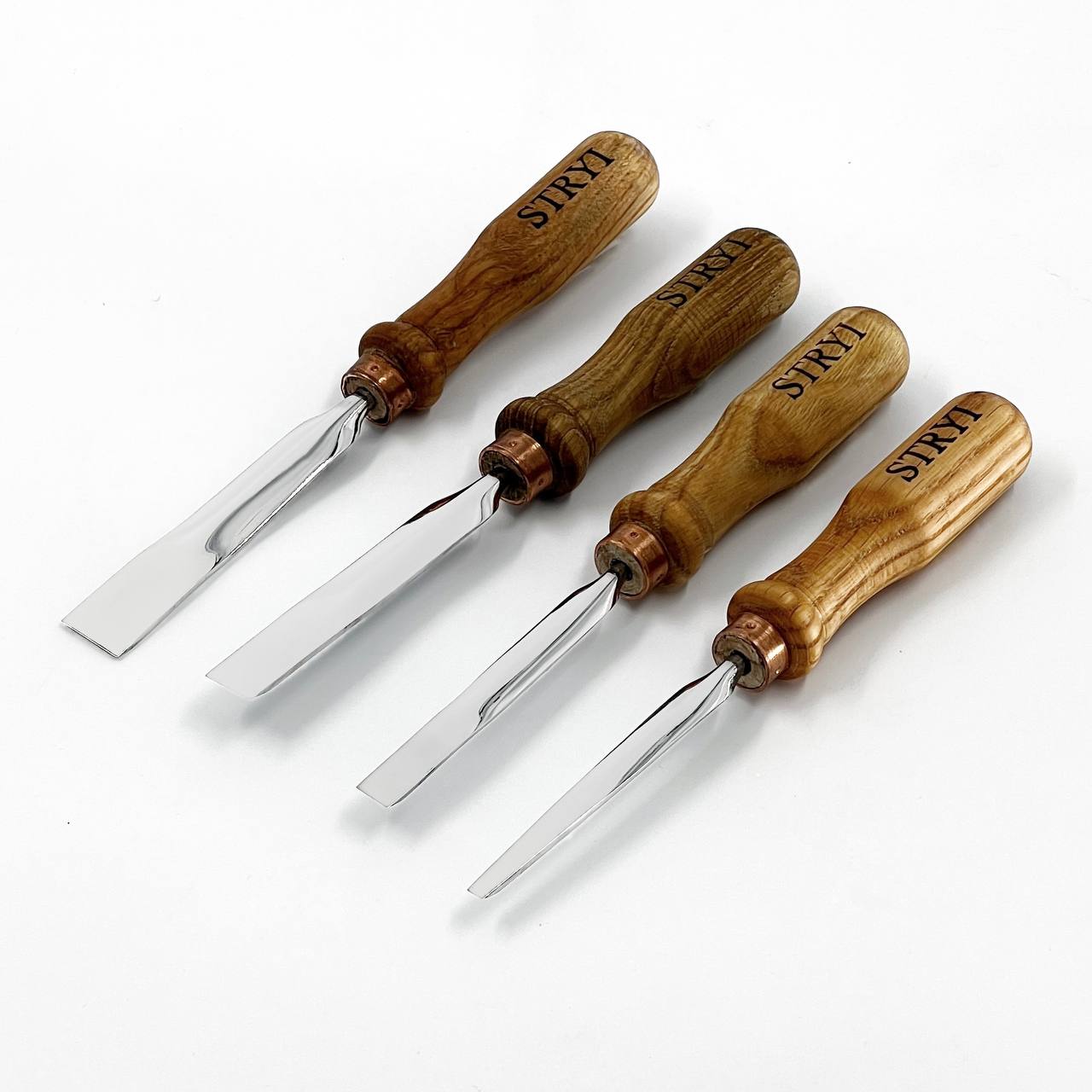Gouge #1 Straight Chisel STRYI Profi, Flat Chisel, Gouges, Stryi carving tools