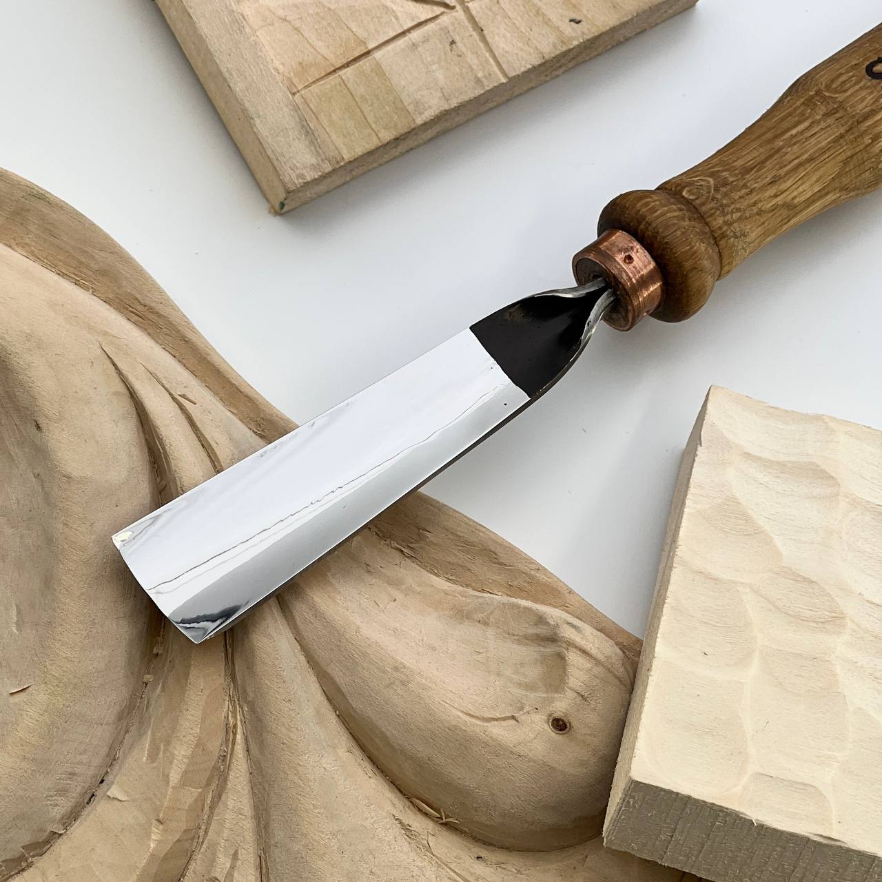 STRYI #7 Medium Sweep Gouge – Relief Carving Tool for Organic Shapes & Textures