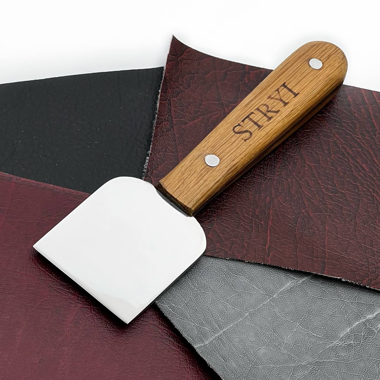 3-Piece Leatherworking Knives Set for Professional Leather craft, Cutting tools