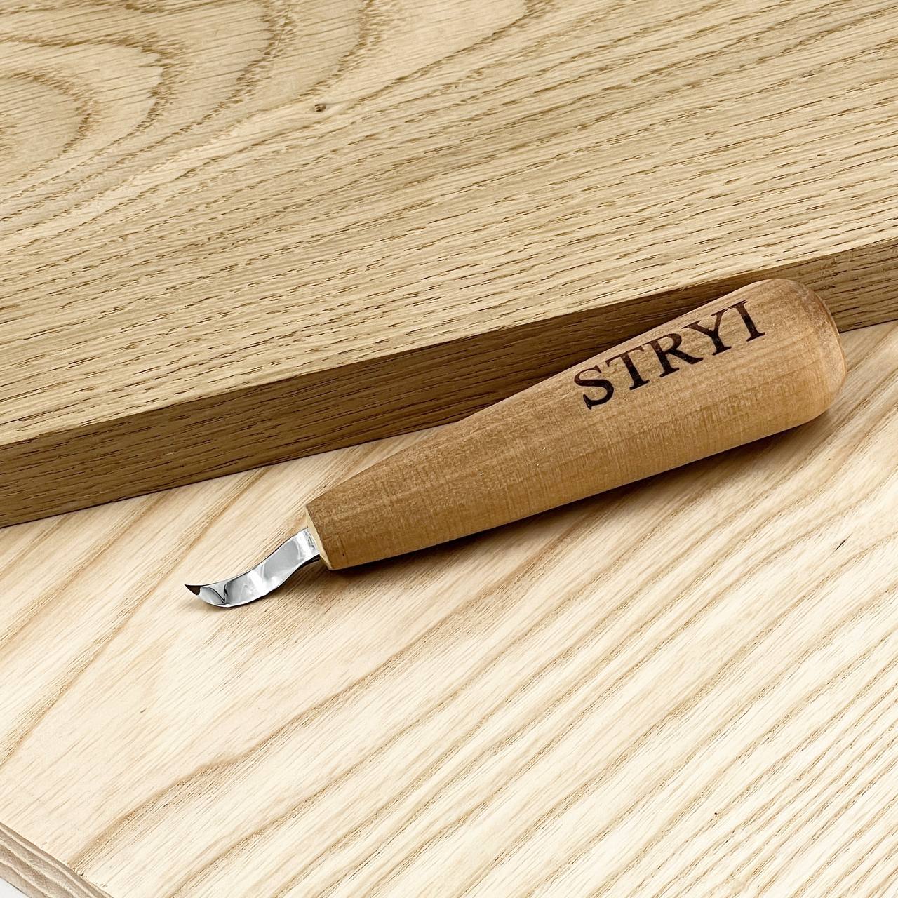 Spoon Carving tools set 2pcs,  STRYI Profi, Spoon making