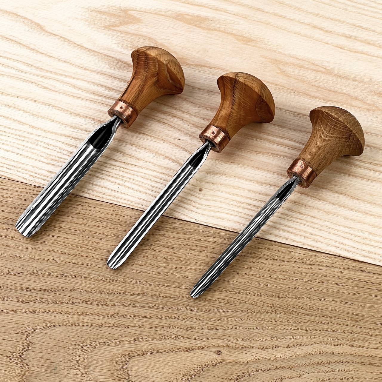 Palm carving tool STRYI Profi sweep #9, Linocutting tool, Burin Engraver, Detailed tool, Palm gouge