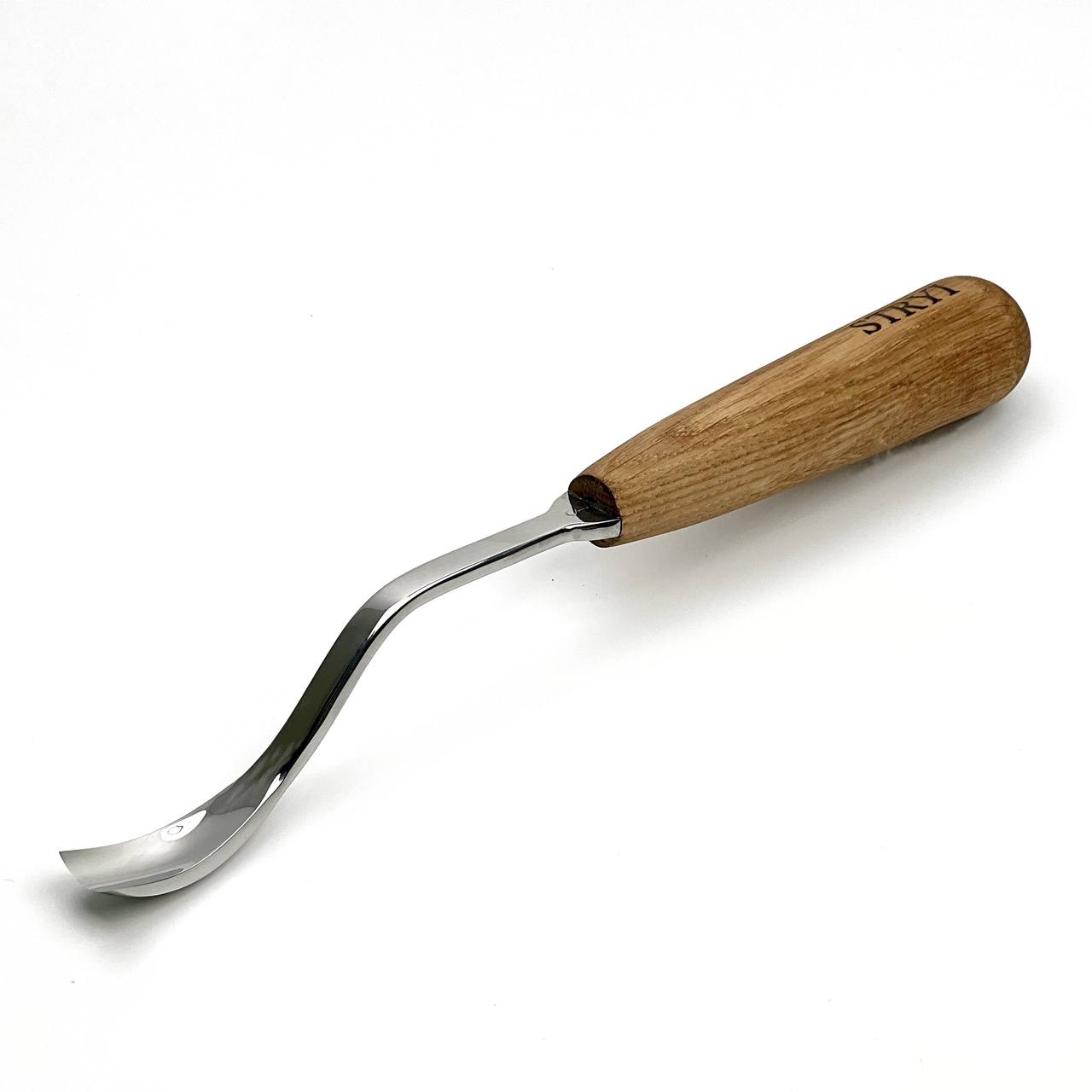 STRYI Maestro 20mm Large Bent Gouge for Spoons and Bowl Carving