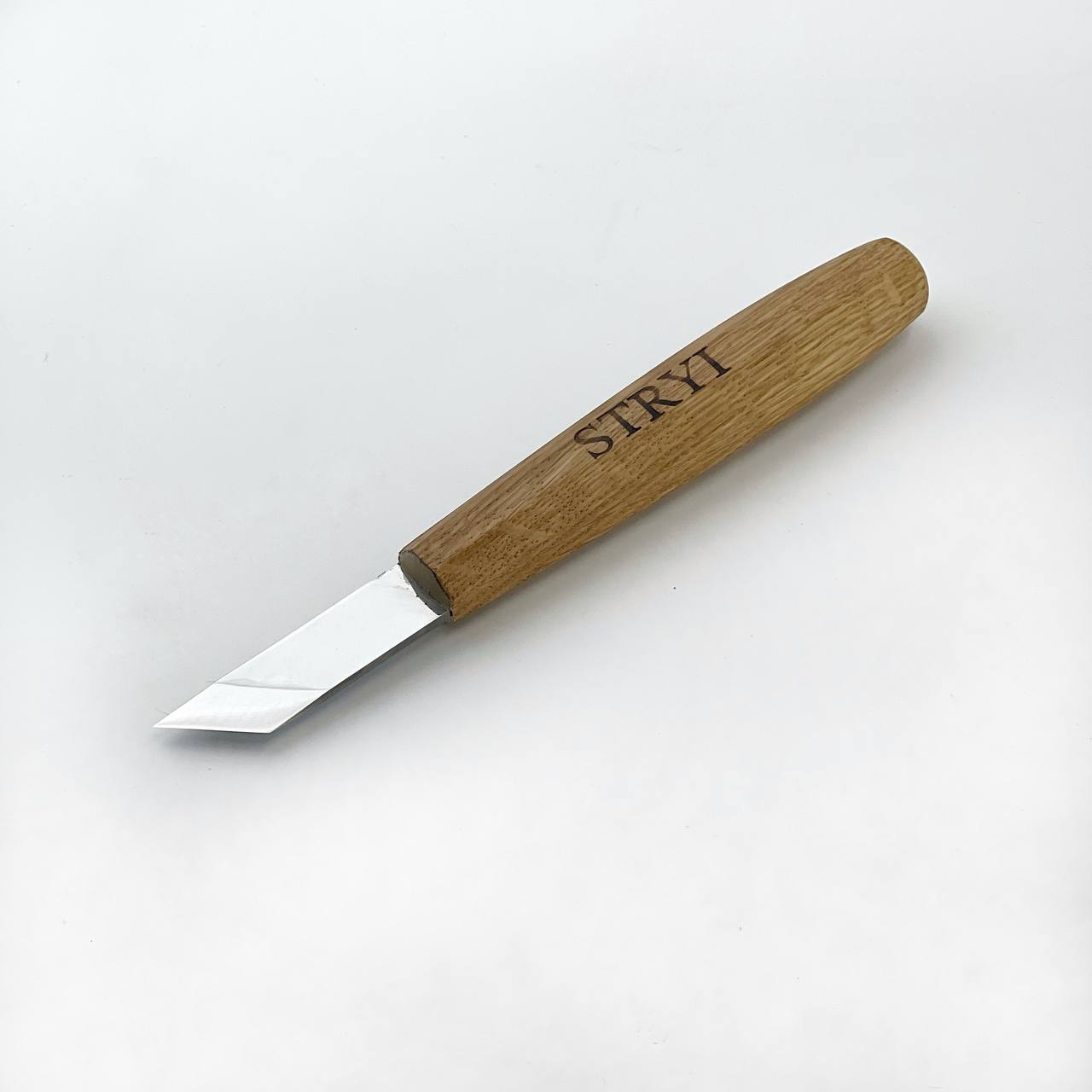 Schnitzmesser STRYI Profi für Relief, Kerbschnitzmesser, Schrägmesser