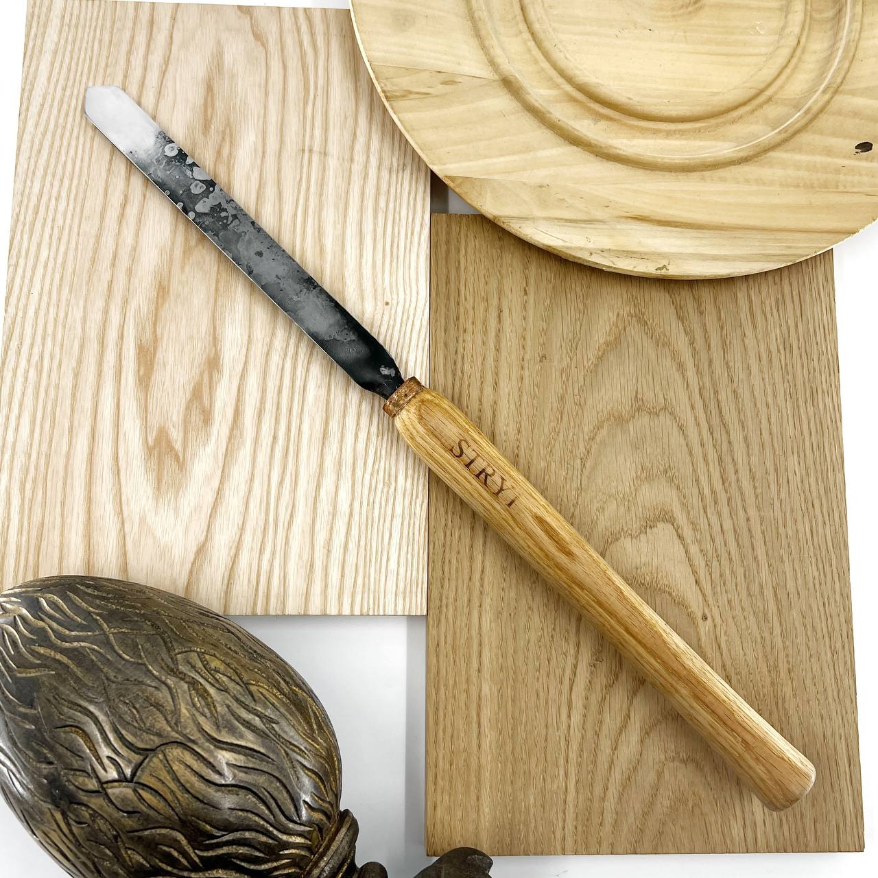 Herramienta de separación de 20 mm. Sin pulir. Herramienta para tornear madera STRYI Standart