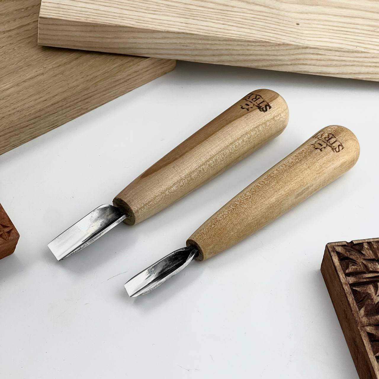 Geißel kurz gerade STRYI-AY Profi für Kerbschnitt, Geißel, Geißwerkzeuge