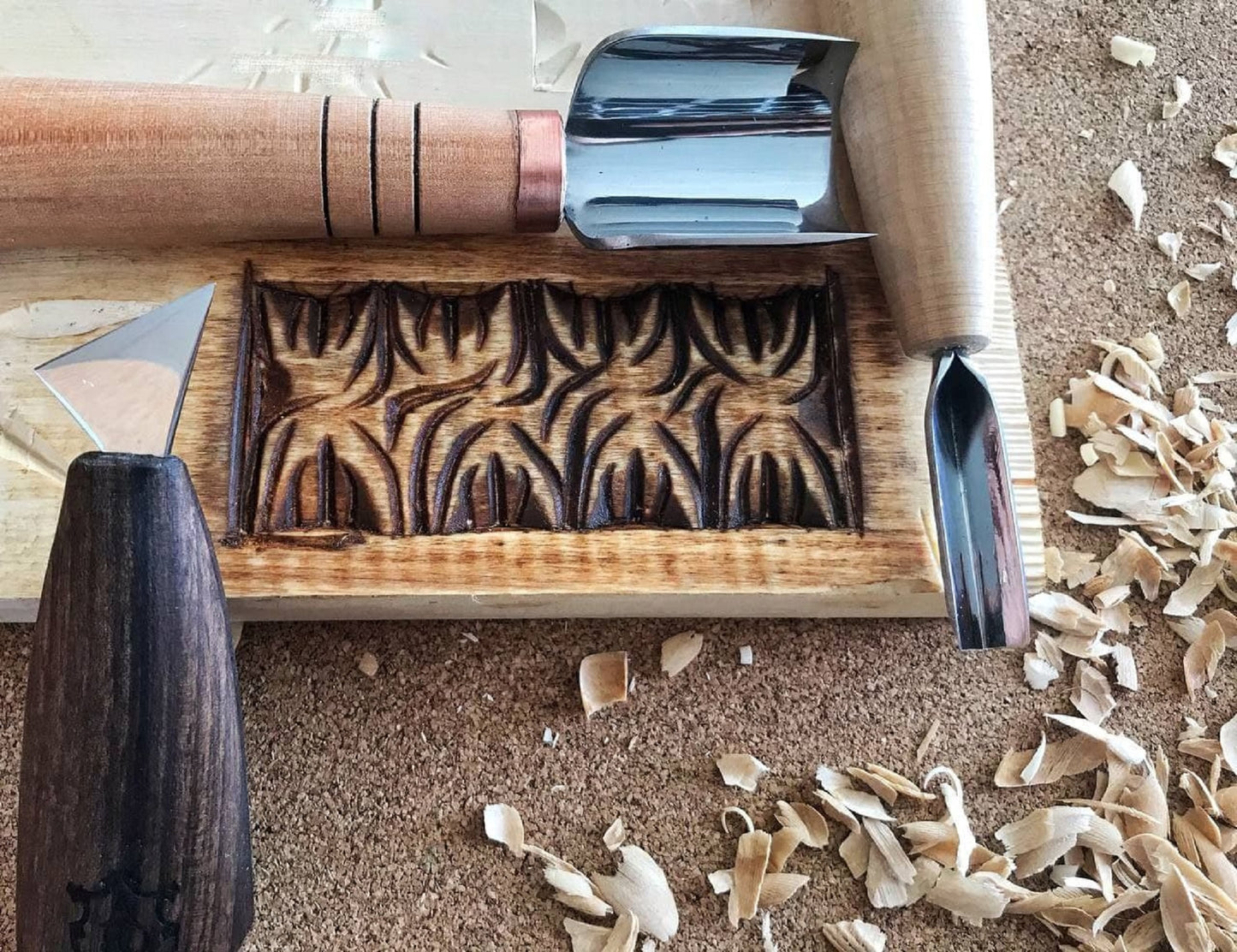 Grundwerkzeugset STRYI Start für Holzschnitzer