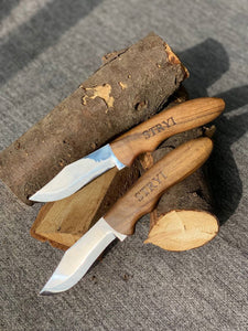 Holzschnitzmesser STRYI Profi, Campingmesser, Greenwoodworking-Messer