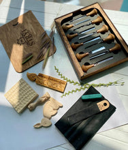 Load image into Gallery viewer, Palm carving tools set of 10 pcs, gravers and burins STRYI Profi