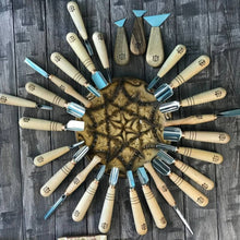 Load image into Gallery viewer, Woodcarving tools set 30pcs STRYI-AY, full completed set for volumetric chip carving