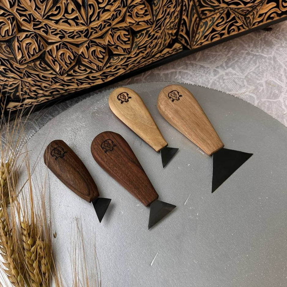 Chip Carving Knives - Set of Three