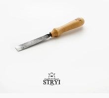 Load image into Gallery viewer, Gouge profile #7, unpolished woodcarving chisel STRYI Standart