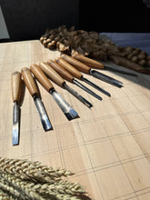 Cargar imagen en el visor de la galería, Perfil de gubia #7, cincel para tallar madera sin pulir STRYI Standart
