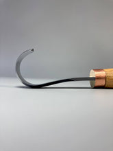 Cargar imagen en el visor de la galería, Cuchillo de gancho para tallar madera para cuchara, cuenco y corte de kuksa STRYI